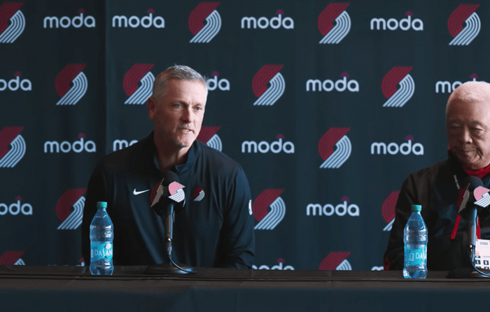 新老板邓顿力挺斯普利特，开拓者教练组未来引